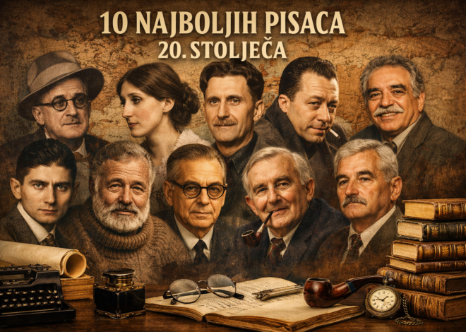 10 najboljih pisaca 20 stoljeća